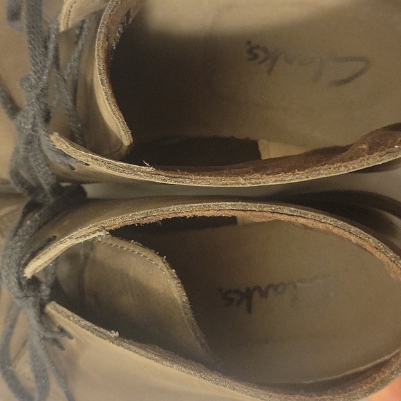 Men Clark's Ankle Boots Size 10M - Picture 4 of 8